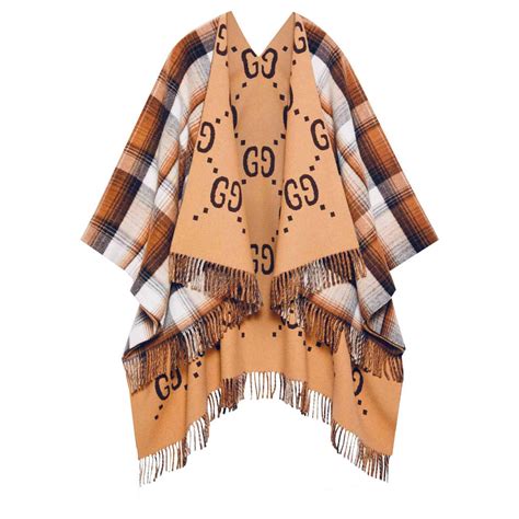 gucci poncho women|gucci poncho women's.